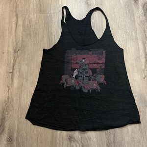 🛍️ Bundle 2 for 15 🛍️ Black Lego Walking Dead Graphic Tank Top